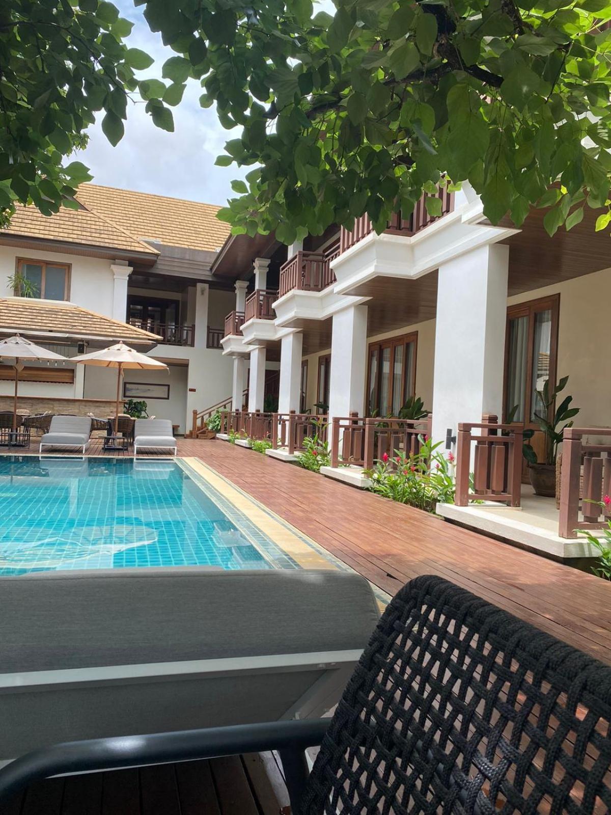 Athena Hotel Pakse Exteriér fotografie